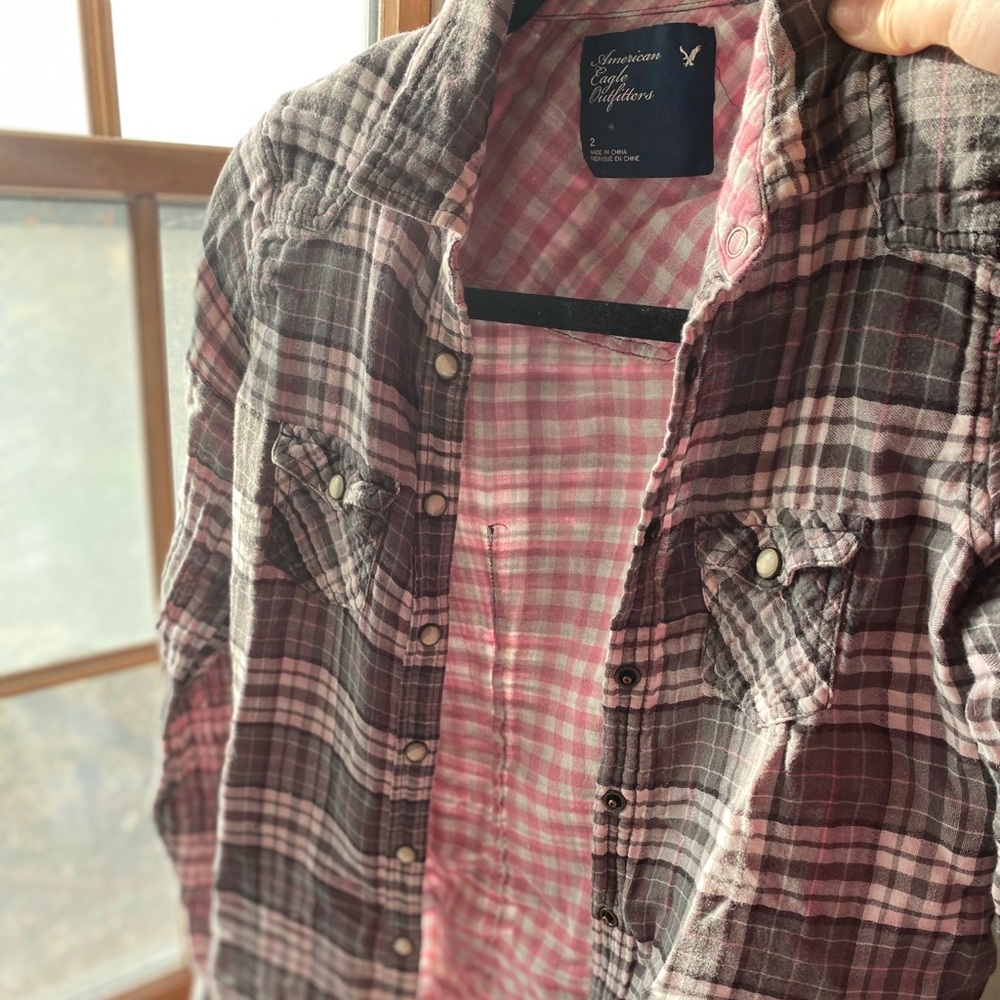 Button-Up Plaid and Checkered Flannel
